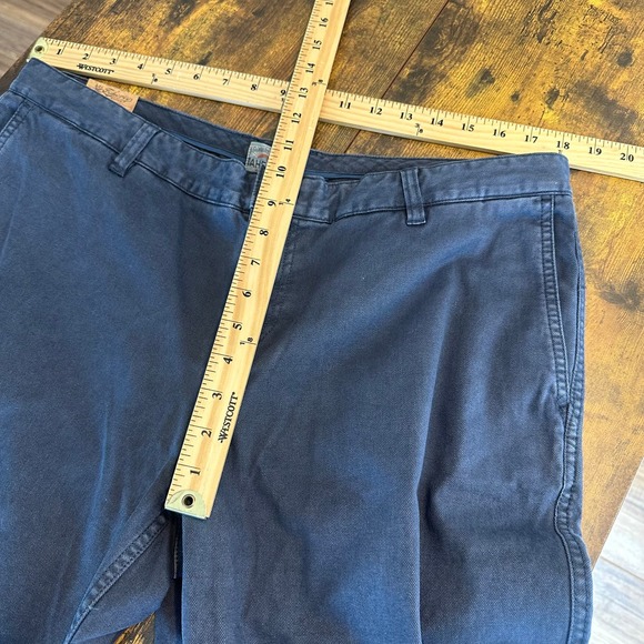 NWT Faherty pants men’s size 38x33 blue chino jeans casual stretch - Picture 6 of 8